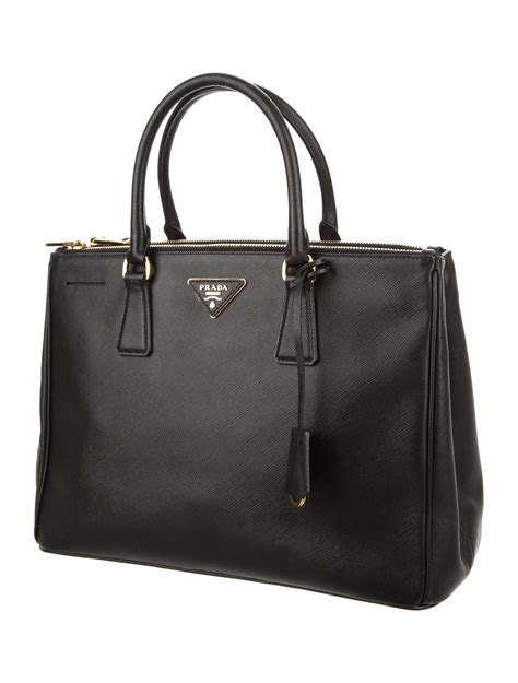 prada saffiano small double zip tote|prada saffiano shoulder bag.